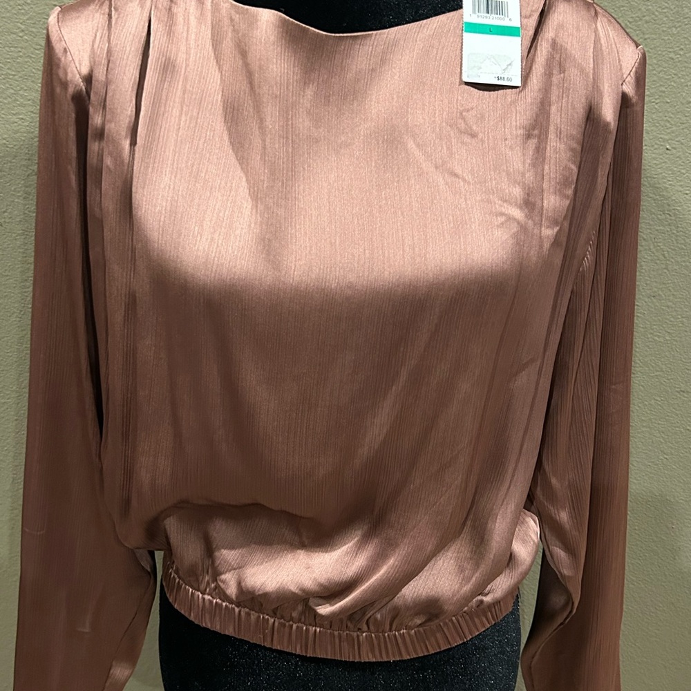 ASTR THE LABEL TOP/SHIRT MAUVE LARGE